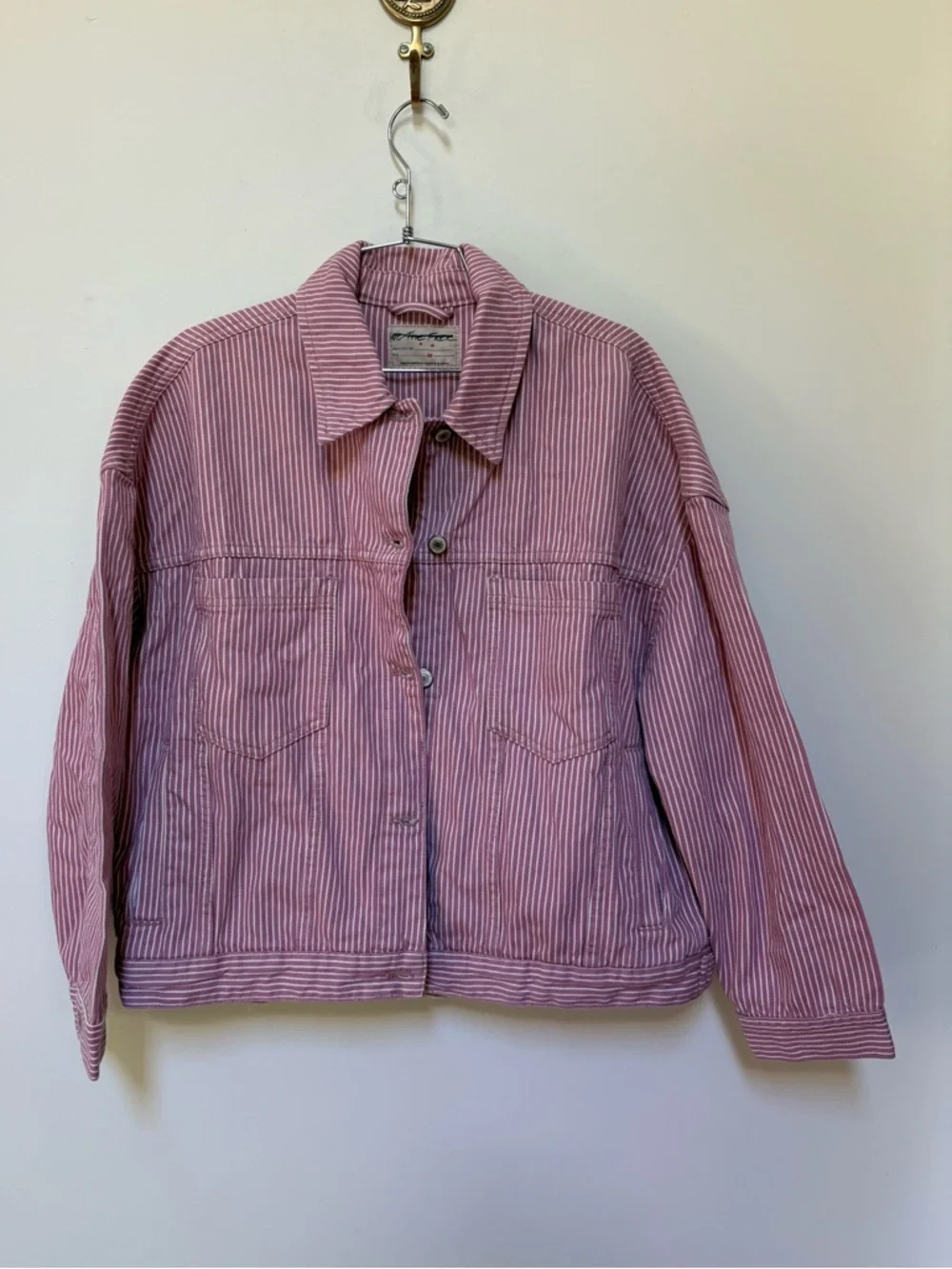 NWOT Free People We The Free Opal Swing Railroad Jacket Size Medium - Picture 3 of 14
